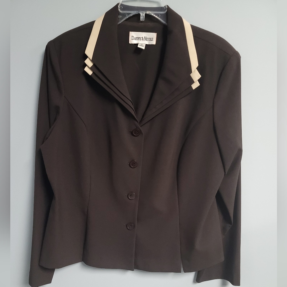 Danny & Nicole Button-Down Blouse